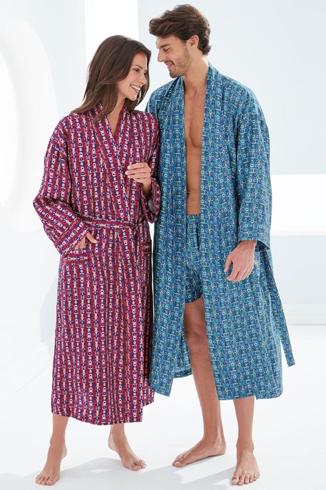 Pure Silk Dressing Gown