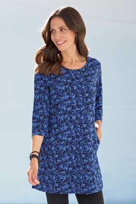 Women’s Cotton Jersey Tunic Top